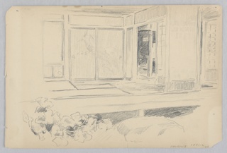 Drawing, Interior, Japan