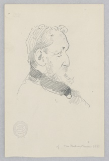 Drawing, Gedney Bunce