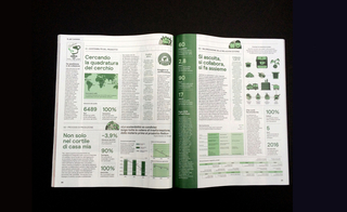 Magazine, Innova, proteggi, racconta (Change, protect, tell), from IL, No. 72