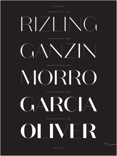 Specimen, Domaine Sans typeface