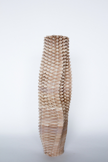 3D-printed Ceramic Vessel, from Sediment collection