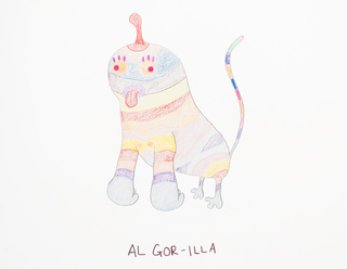 Sketch, Al Gor-illa, from the Afreaks series