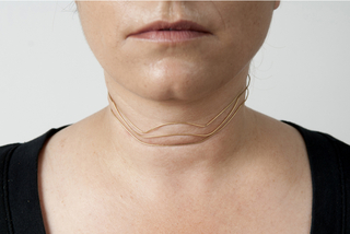 Multistrand Choker, from Wrinkle Jewelry collection