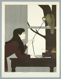 Print, Silent Seasons--Winter