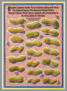 Poster, Berdorf Goodman Invites You to Celebrate Spring with Krizia