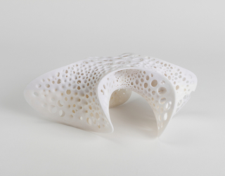 Model, Knitted Textile Pavilion, PolyThread