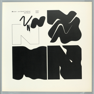 Poster, Notizen von Dan Friedman / AGS Basel