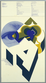 Poster, Philadelphia College of Art Pre-College Summer Art Program Announcement