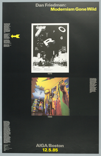 Poster, Modernism Gone Wild