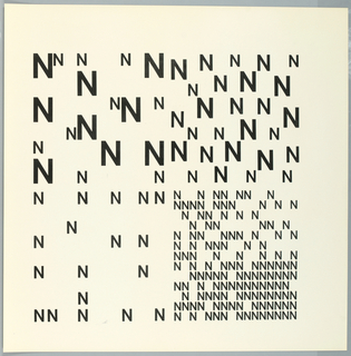 Poster, Notizen von Dan Friedman