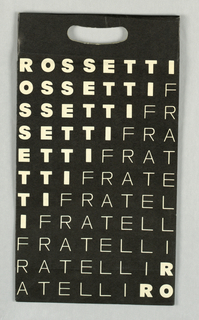 Shopping Bag, Fratelli Rossetti