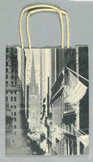 Shopping Bag, Grey Flannel