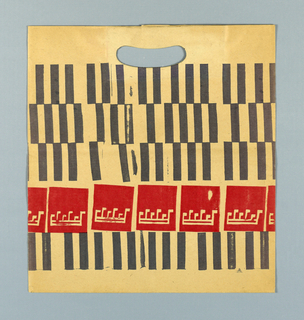 Shopping Bag, Unknown: Musical Notes and Keyboard