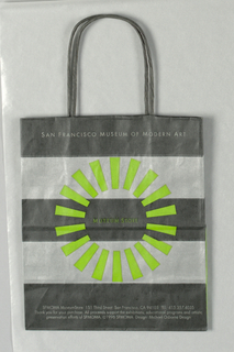 Shopping Bag, San Francisco Museum of Modern Art: Museum Store