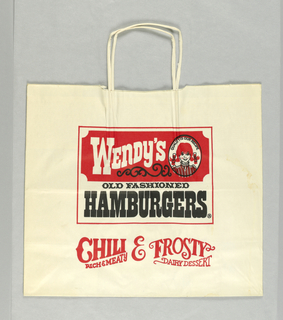 Shopping Bag, Wendy's