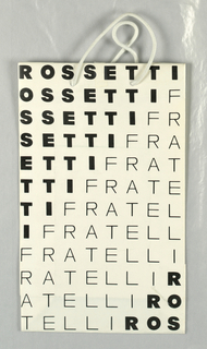 Shopping Bag, Fratelli Rossetti