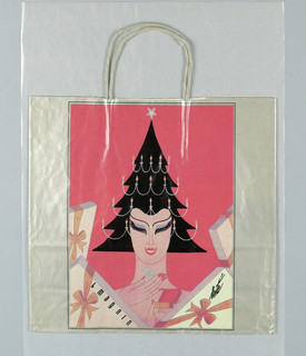Shopping Bag, I. Magnin: Erté