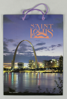 Shopping Bag, St Louis Cityscape with Gateway Arch