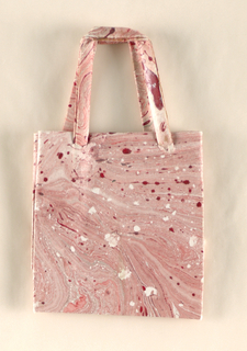 Shopping Bag, Unknown: Marbleized Bag