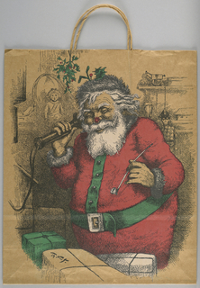Shopping Bag, Unknown: Santa Claus by Thomas Nast