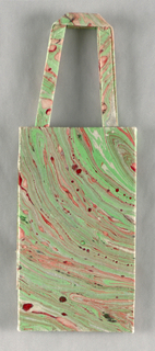 Shopping Bag, Unknown: Marbleized Bag