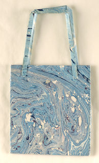 Shopping Bag, Unknown: Marbleized Bag