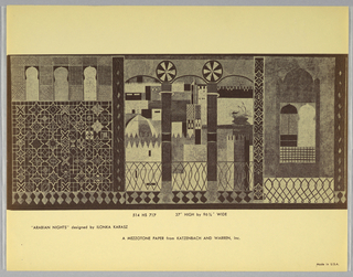 Page From A Sample Book, Mezzotone Papers