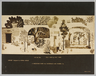 Page From A Sample Book, Mezzotone Papers