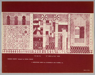 Page From A Sample Book, Mezzotone Papers