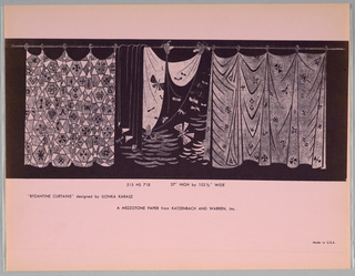 Page From A Sample Book, Mezzotone Papers