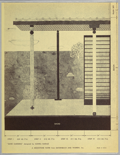 Page From A Sample Book, Mezzotone Papers