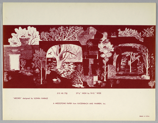 Page From A Sample Book, Mezzotone Papers