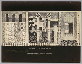 Page From A Sample Book, Mezzotone Papers