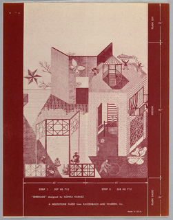 Page From A Sample Book, Mezzotone Papers