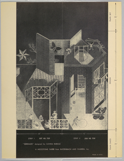 Page From A Sample Book, Mezzotone Papers