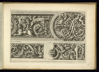 Print, Three Frieze Designs