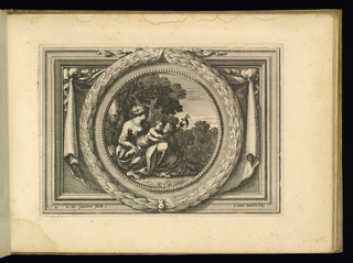 Print, Panel Design with the Virgin Mary, Jesus, and Saint John