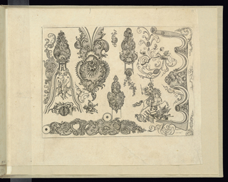 Print, Designs for Firearms Ornament