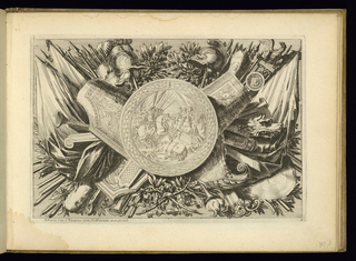 Print, Trophy of Arms