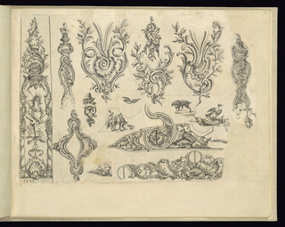 Print, Designs for Firearms Ornament