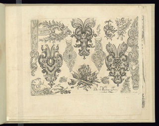 Print, Designs for Firearms Ornament