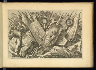 Print, Trophy of Arms