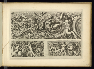 Print, Three Frieze Designs