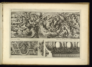 Print, Three Frieze Designs