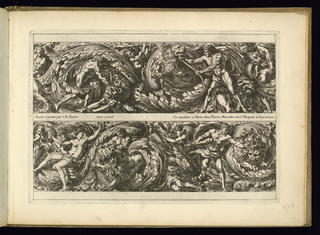 Print, Two Frieze Designs