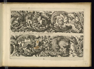 Print, Two Frieze Designs