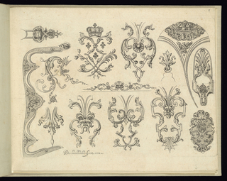 Print, Designs for Firearms Ornament