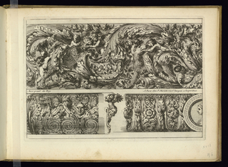 Print, Three Frieze Designs