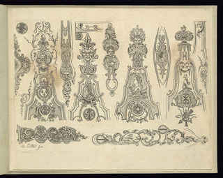 Print, Designs for Firearms Ornament