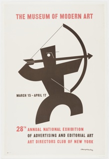 Poster, 28th Annual National Exhibition of Advertising and Editorial Art
